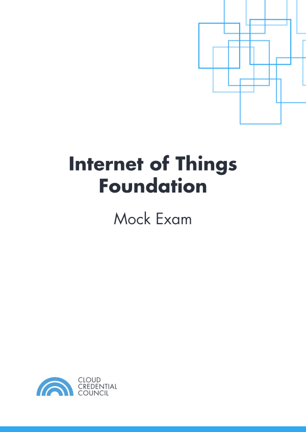 Internet of Things Mock Exam